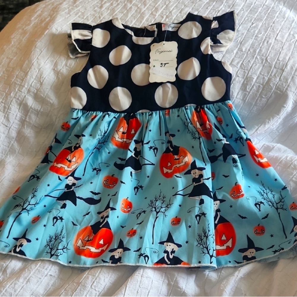 NWT Halloween Dress 3T